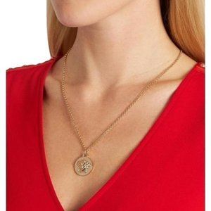 NIB Versace Medusa Pendant Necklace